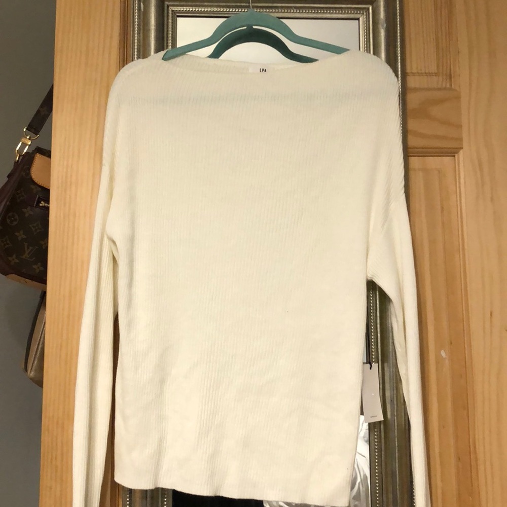 LPA Costa sweater in cream